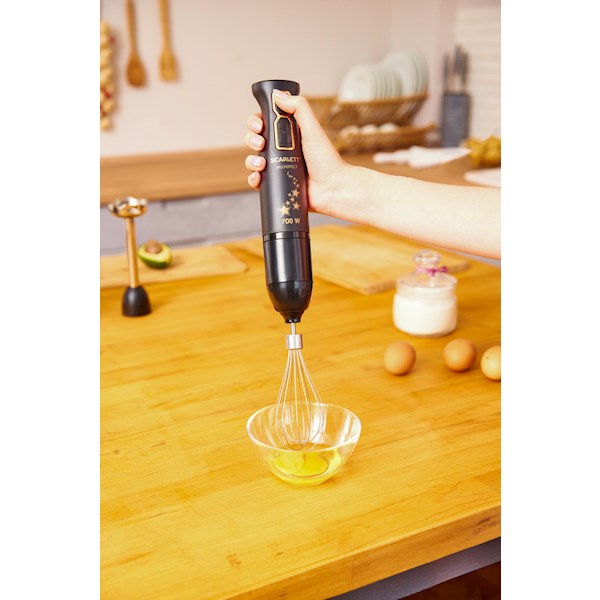 ხელის ბლენდერი Scarlett SC-HB42F72, 700W, 0.6L, Blender, Black | SC ...